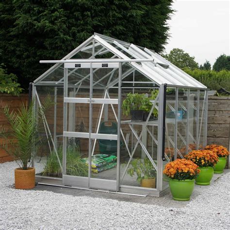 vantage aluminium greenhouse  elite berkshire garden buildings