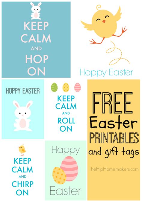 easter printables  gift tags easter printables  easter