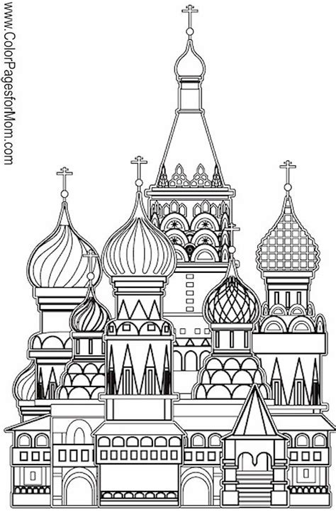 church coloring page  adult coloring pages pinterest coloring