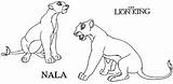 Nala Coloring Pages Lion King Cub Adult Colouring Simba Getcolorings Az Color Print Popular sketch template