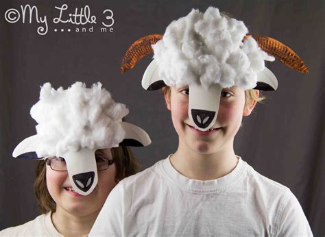 sheep template  preschool