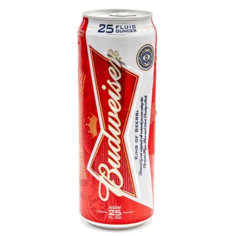 Budweiser Beer 25oz Can Beer Wine And Liquor