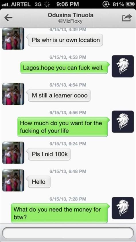 [pictures]leaked Twitter Dm Conversation As Girl Agrees To Give Sex For