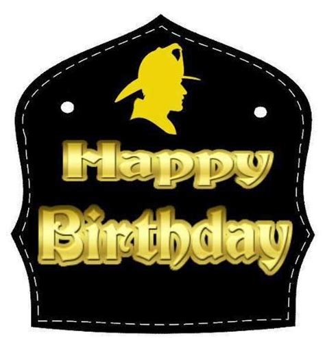 firefighters birthday cards  images  pinterest