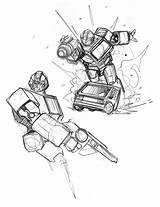 Ironhide Transformers Coloring Pages Sketches sketch template