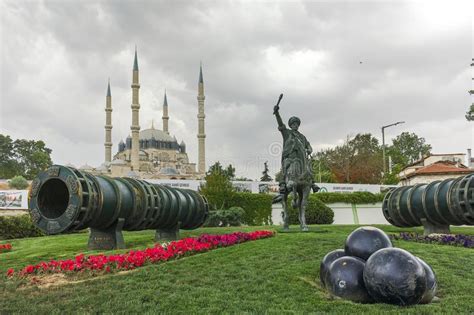 Selimiye Mosque And Monument Of Ottoman Sultan Mehmed Ii