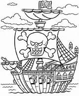 Coloring Pirate Pages Pirates Ship Caribbean Treasure Chest Printable Lego Color Adults Boat Schooner Kids Colouring Print Colorings Girl Getcolorings sketch template