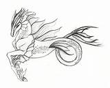 Hippocampus Mythical Drawing Creature Horse Creatures Drawings Deviantart Fantasy Greek Tattoo Mythological Animal Sketch Hippocamp Mythic Cool Wesen Headshield Getdrawings sketch template