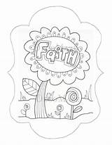Faith Coloring Pages Printable Color Getcolorings Getdrawings sketch template