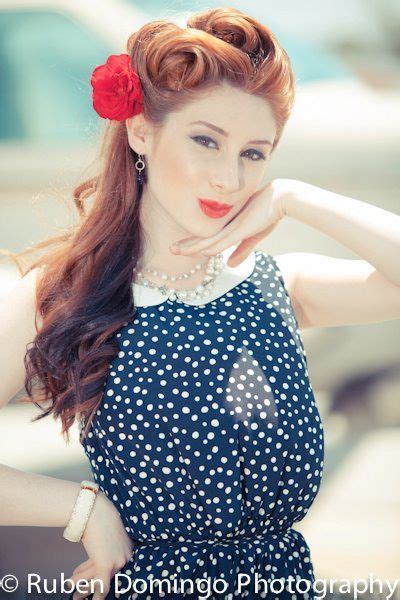 40’s Pin Up Inspired Vintage Planes Shoot 50s Fashion