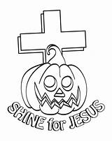 Halloween Christian Coloring Pages Printable Pumpkin Printables Poem Jesus Printablee Parable Patch Via sketch template
