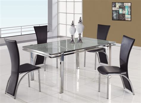 glass dining table luxurious set  perfect dinner homesfeed