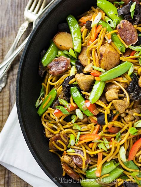 pancit canton recipe filipino stir fried noodles the unlikely baker