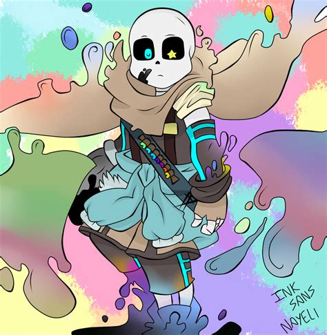 ink sans  luna  deviantart