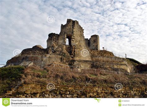 valkenburg castle ruin stock photo image  limburg