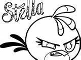 Birds Angry Coloring Stella Guide Wecoloringpage sketch template