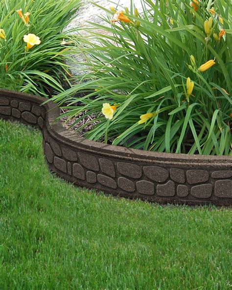recycled rubber garden borders   perfect solution  enhance
