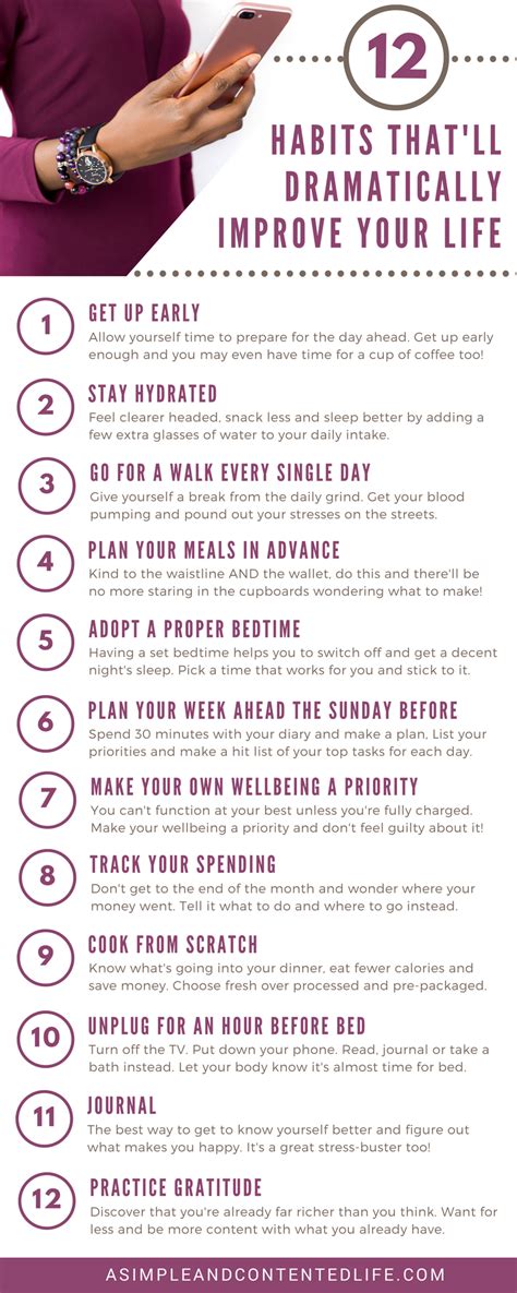 dramatically improve your life with these 12 easy to adopt habits part