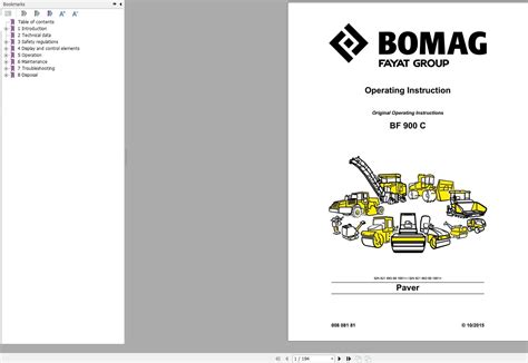 bomag machinery bfc operating instructions auto repair manual forum heavy equipment