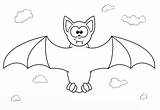 Chauve Souris sketch template