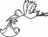Stork Storch Coloring Cegonha Delivering Kinderbilder Coloringbay Ausdrucken Kleurplaten Ausschneiden Kostenlos Verwandt Wecoloringpage Sponsored Yellowimages Malvorlagen sketch template