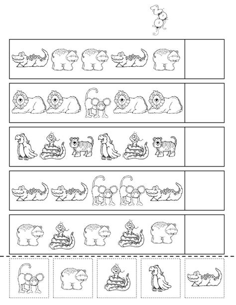 zoo patterns scribd preschool zoo theme preschool units preschool