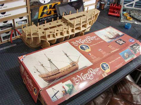 The Mary Rose Matchstick Kit Matchcraft Model Ship Kit Hobbys
