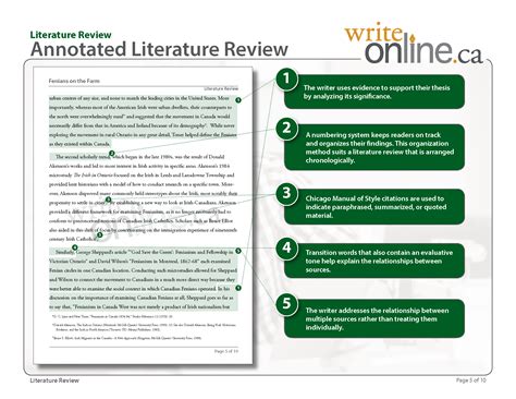 write  literature review writing guide parts   literature
