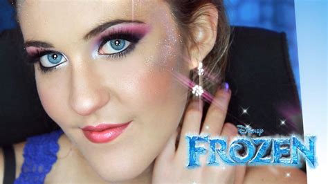 Elsa Inspired Makeup From Disney S Frozen Kikimakeup90
