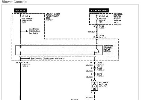 wiring diagram blower motor blower motor