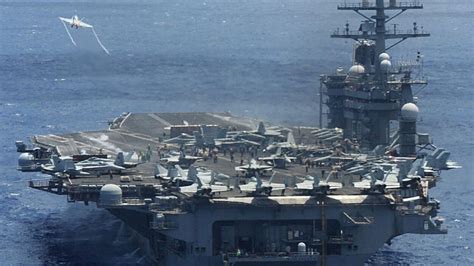 mission   uss eisenhower aircraft carrier