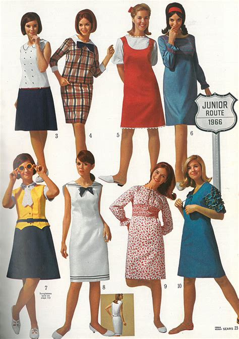 what women were wearing in the summer of 1966