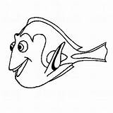 Nemo Clipart Finding Library Coloring Clip Dory sketch template