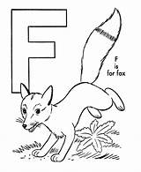 Coloring Alphabet Fox Pages Printable Sheets Letter Animal Kids Color Abc Activity Tortoise Sheet Hare Animals Preschool Sketches Print Recognition sketch template