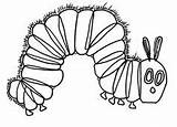 Caterpillar Chenille Trous Sequencing sketch template
