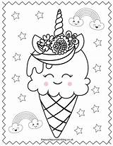 Unicorn Colouring Eis Colorear Helados Thepurplepumpkinblog Cupcake Donuts Einhorn Sheet Malbuch Ausmalen Shopkins Bedruckbares Lustige sketch template