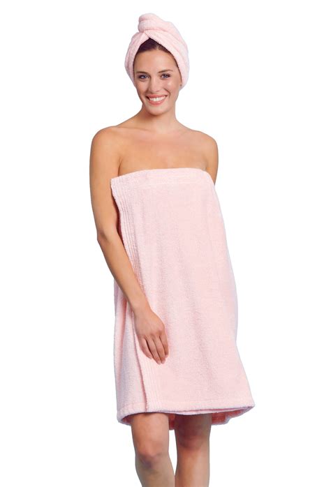 Towel Wrap For Women – Womens Shower And Bath Wrap – Premium Cotton