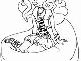 Monster High Coloring Pages Scaris Getcolorings sketch template