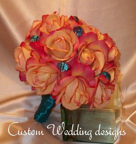 Bouquetcolors Minus The Blue Purple Teal Wedding Teal