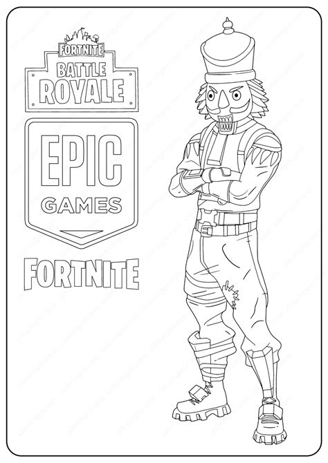 fortnite skins coloring pages printable