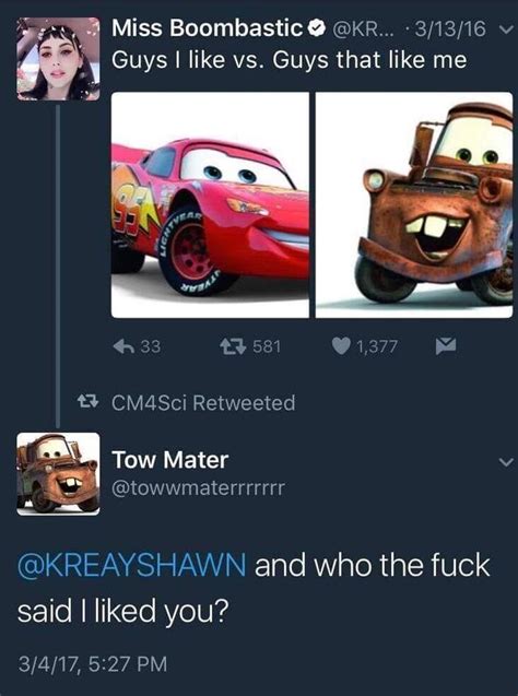 thot alert engaged pixar s cars know your meme