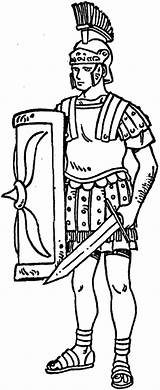 Soldier Soldiers Romans Azcoloring sketch template