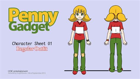 Penny Gadget Sheet 01 By Shenhua On Deviantart Play Goofy Model Sheet