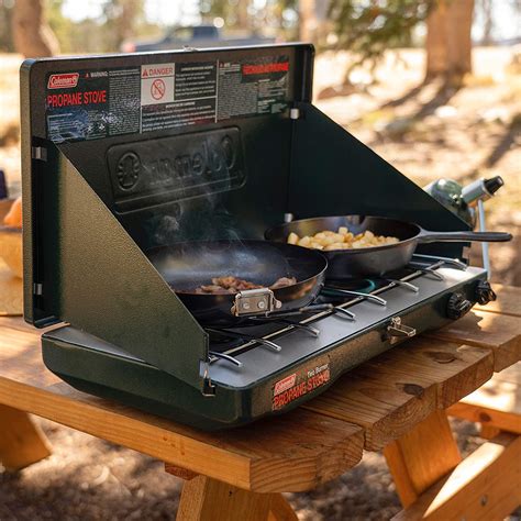 coleman gas camping stove classic propane stove  burner