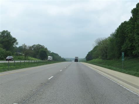 illinois interstate  westbound cross country roads
