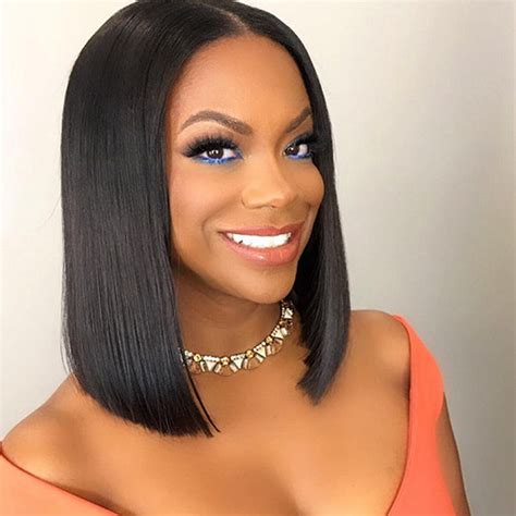 Unice Hair Best Blunt Cut Bob Straight Human Hair Bob Lace Front Wig