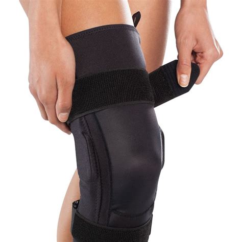 Premium Hinged Knee Brace Lightweight Pull On Bioskin