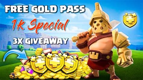 gold pass giveaway 1k special 3× giveaways free gold pass