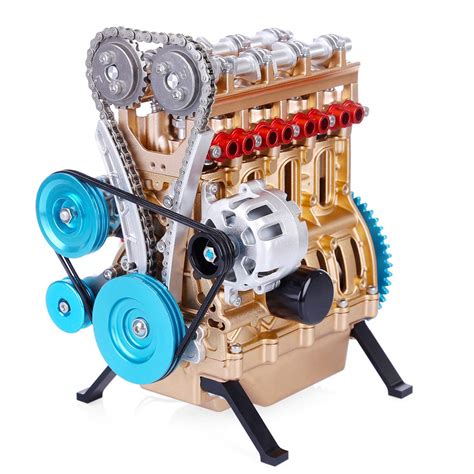 buy yifan   cylinder car engine assembly kit  runs diy full
