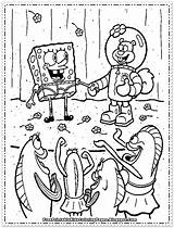 Spongebob Coloring Pages Squarepants Print Printable Kids Related sketch template